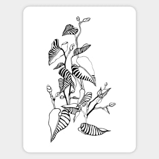 Botanical Plant Magnet